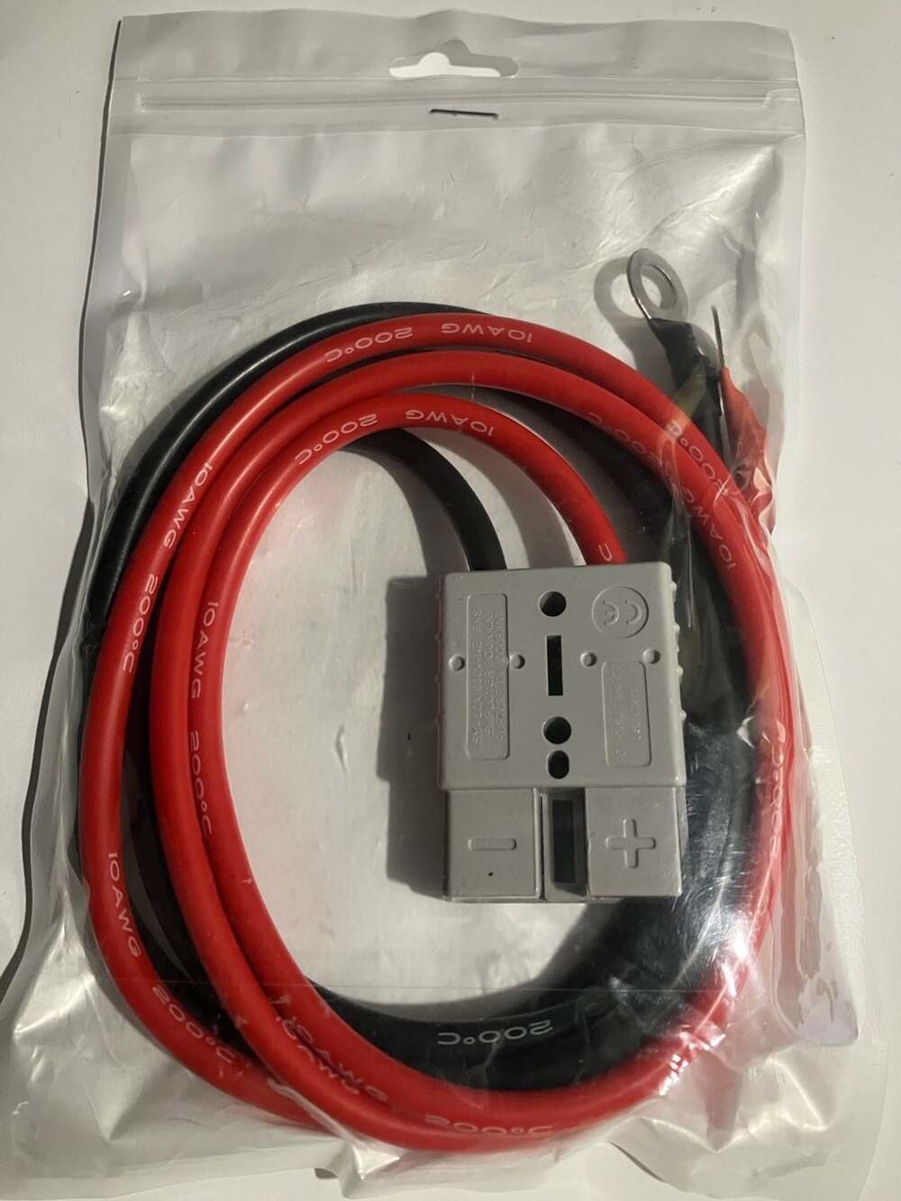 Ring Terminal Connector & 45A Connector 1m 3.3ft